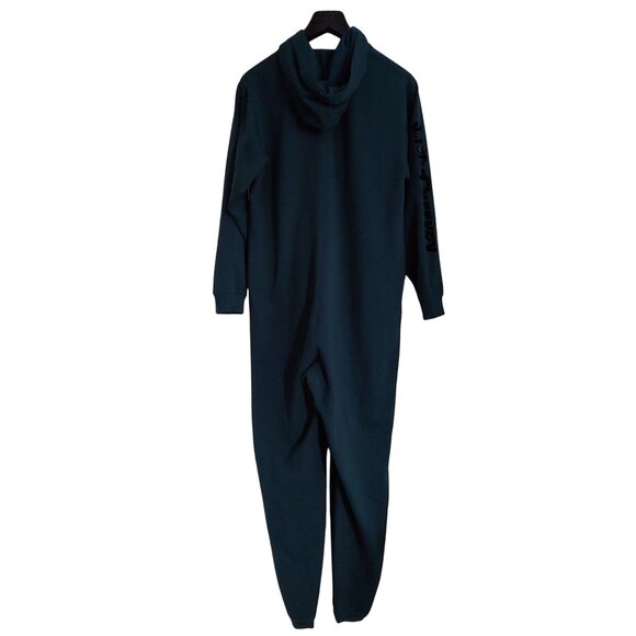 Savage Fenty Forever Savage Showgirl Hooded Onesie Hunter Green Snuggle L - Picture 2 of 14